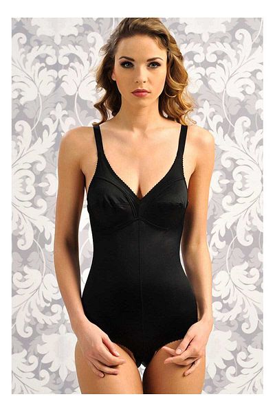 Anıl Lingerie Anil 5204 Toparlayıcı Women's Polyamide Elastane Corset - Black