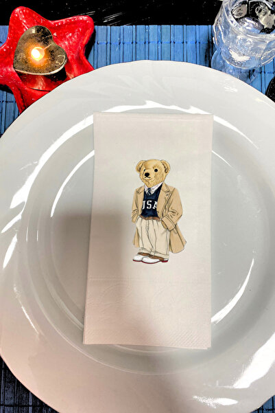 Lion Baskı ve Organizasyon Lion Baskı ve Oganizasyon Teddy Bear Trenckotlu Su...