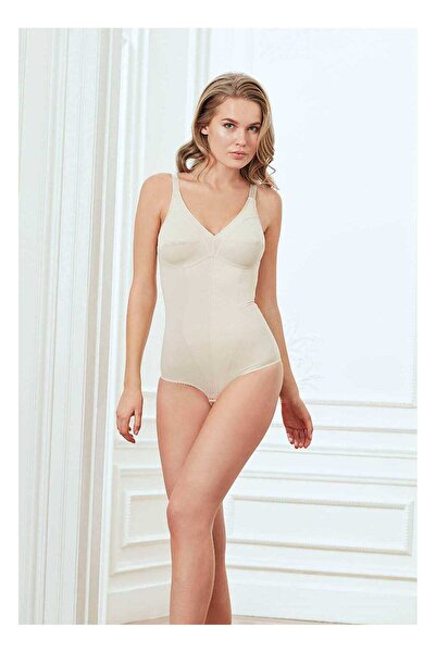 Anıl Lingerie Women's Recovery Body Slimming Stitched Tight Badi Corset with Hook at the Bottom (5204)