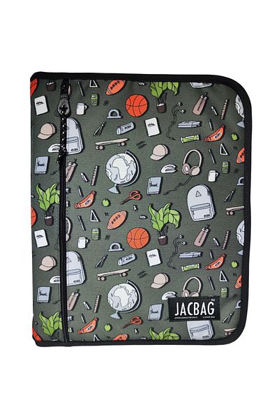 Jacbag A4 Zippered Organizer File