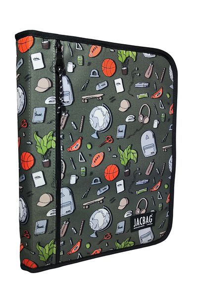 Jacbag A4 Zippered Organizer File