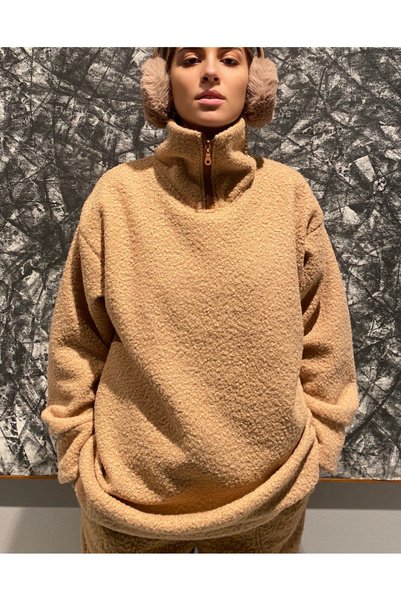 Hello Stranger Teddy Bear Ayıcık Peluş Sweatshirt Kazak