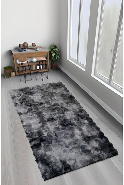 FeelHome Bubble Tavşan Tüyü, Kaymaz Süet Taban, Süper Soft, Ultra Lüks, Yıkan...