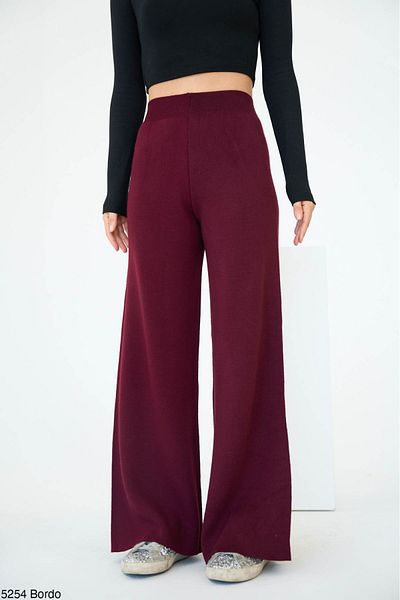 Lupies Women's High Waist Basic Knitwear Trousers