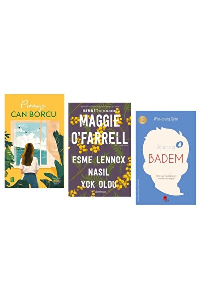 Mona Kitap Set - Can Borcu - Esme L Nasıl Yok Oldu - (BADEM HEDİYE)