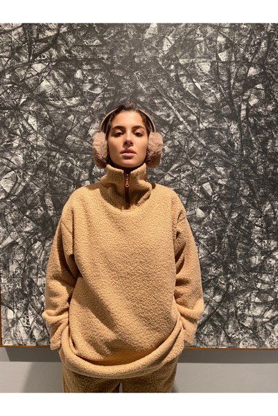 Hello Stranger Teddy Bear Ayıcık Peluş Sweatshirt Kazak