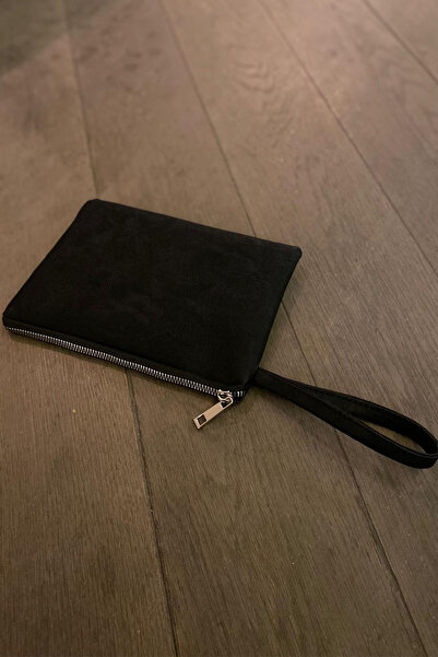 the modawest Дамска вечерна чанта, чанта за вечерна рокля, черна чанта клъч, 23x16см