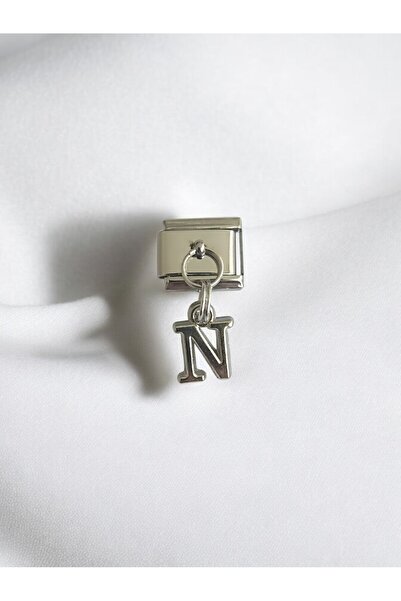 Bluw Jewelry حرف متدلي سحر N