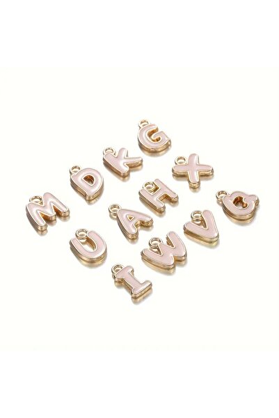 arredamento حرف A وردي ترمس متوافق مع حلية معلقة