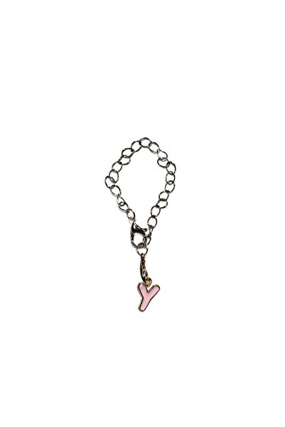 arredamento حرف Y وردي ترمس متوافق مع حلية معلقة