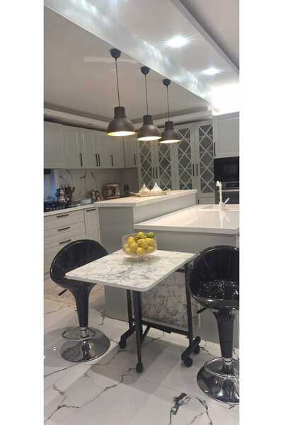 İLİNA Pratik Katlanır Flamingo Beyaz Masa