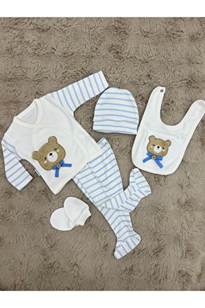 Beybi YENİDOĞAN HASTANE ÇIKIŞI KUTULU ZIBIN SETİ