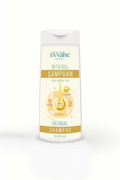 EVVAHE DOĞAL Shampoo with Herbal Content (290 ml)
