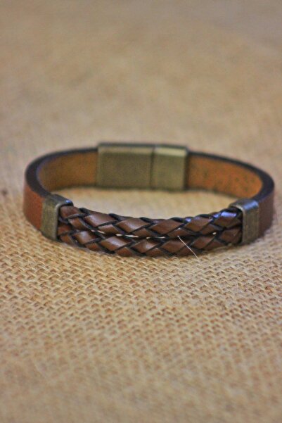 matleather Hakiki Deri Bileklik / World Class Erkek Bileklik