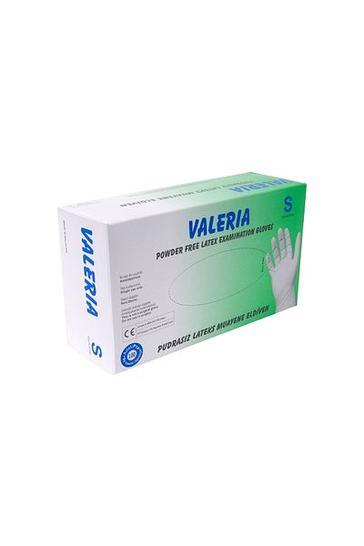 Apex Plus Valeria Latex Powder Free Gloves S 1 Pack