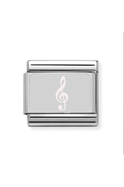 Feride Italian Bracelet Charm Nomi Steel 1 cm 9 mm [Please Read the Description in the Picture] Fmaccesories