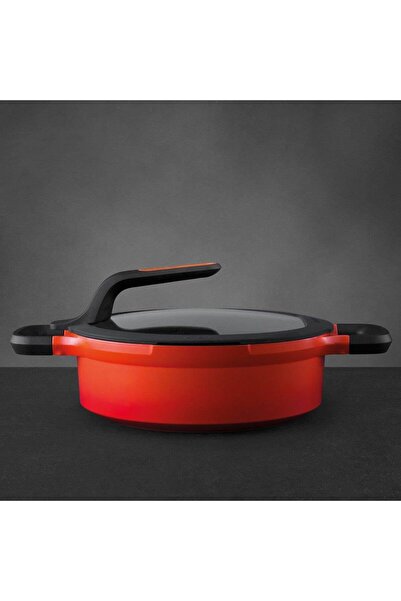 Lucky Art Berghoff Gem Stay Cool Turuncu 24 Cm Sığ Tencere