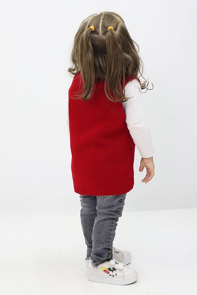 Cloudy Kids Baby Buttoned Knitwear Cardigan & Vest