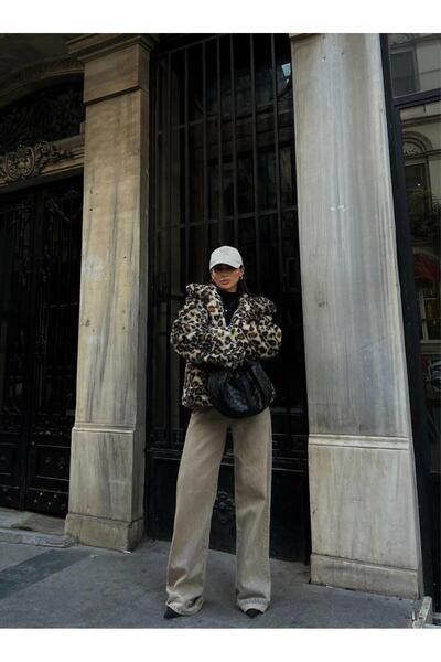 Genel Markalar Leopar Kürk Kaban