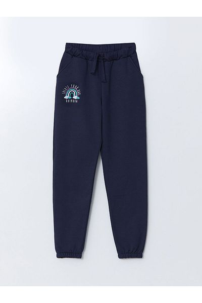 LC Waikiki Pantaloni de sport Jogger pentru fete cu talie elastică