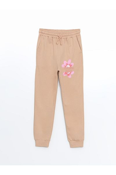 LC Waikiki Pantaloni de sport Jogger pentru fete cu talie elastică