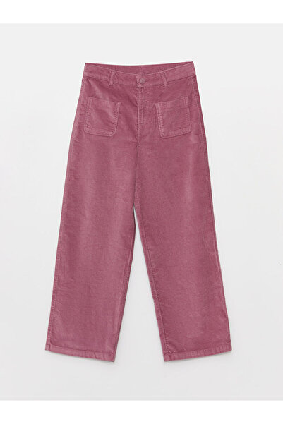 LC Waikiki Pantaloni de catifea de bază pentru fete