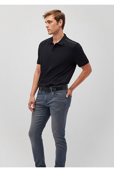 Mavi Μαύρο μπλουζάκι πόλο - Regular Fit, Regular Fit 0612280 -900