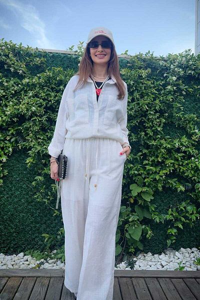 Clothing palette Cămașă de in cu nasturi în față