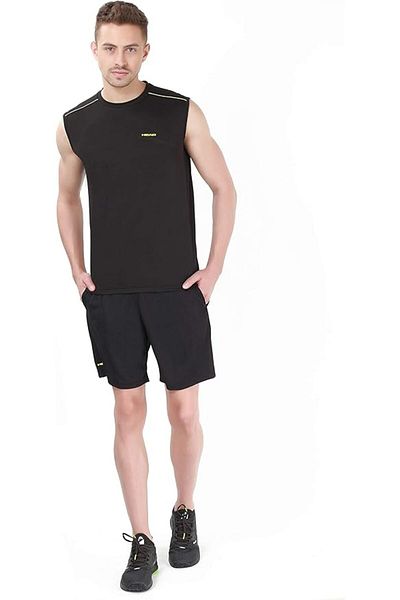 Head HMS-503 Polyester Tennis Apparel, Small (Black)
