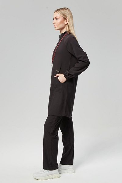 Çatı Medikal Extreme Cool Modest - Costum de uniformă pentru medic, lycra, dublă direcție, uniformă chirurgicală T