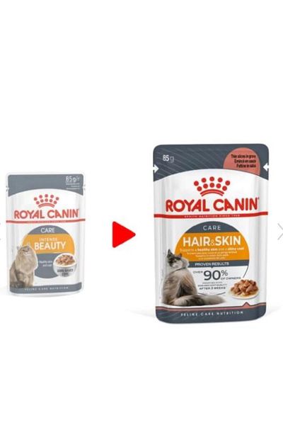 Royal Canin Intense Beauty Jöle Içinde Yetişkin Kedi Konservesi 85gr