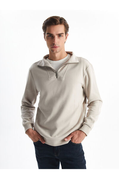 LC Waikiki Ανδρικό φούτερ με μακρυμάνικο γιακά