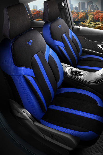 Panda Kılıf Panda Lisbon Series Alakantra Fabric Auto Seat Cover - Full Set