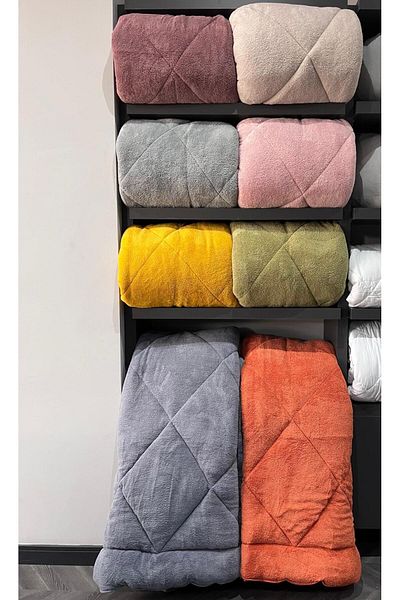 sarra Wellsoft Double Quilt - Mustard