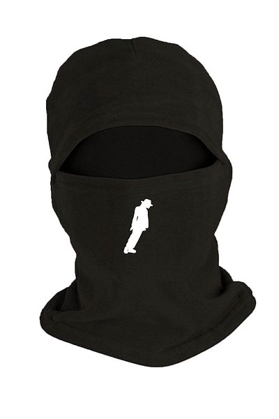 Fanze Michael Jackson Patterned Black Fleece Snow Mask - Winter Rnz2938