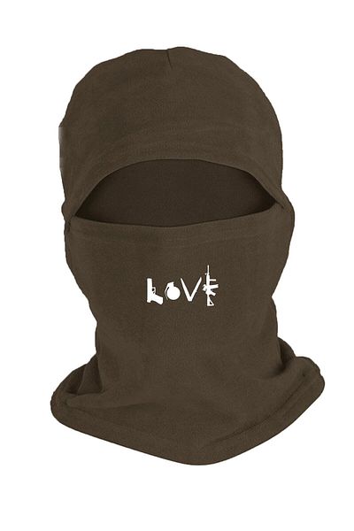 Fanze Love Printed Winter Fleece Snow Mask Rnz3666