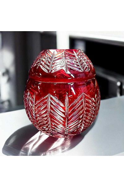 AYZ HOME Large Size Crystal Glass Napkin Holder