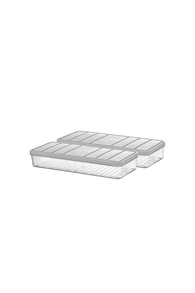 SELKA HOME Selka Nora 2 Pieces 1 Lt. Storage Container