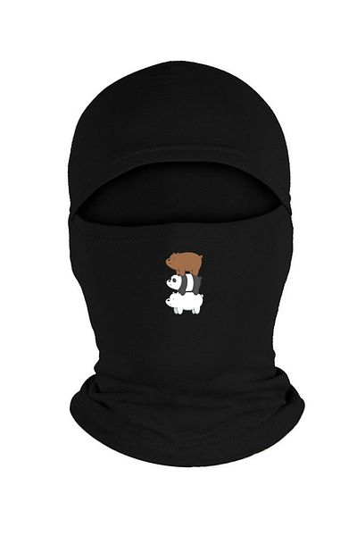 Fanze Fleece Snow Mask Kafadar Bears - Rnz4812