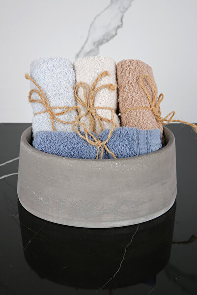 betonmall Beton Dekoratif El Yapımı Kase Çok Amaçlı Düzenleyici Havluluk Takı...