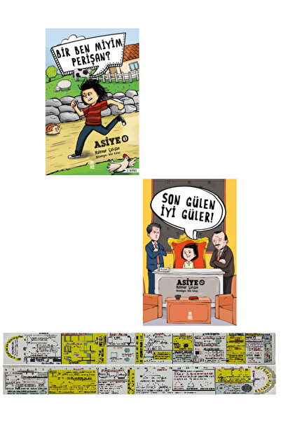 Taze Kitap Asiye 3. ve 4. Kitaplar Set / Bir Ben Miyim Perişan + Son Gülen İy...