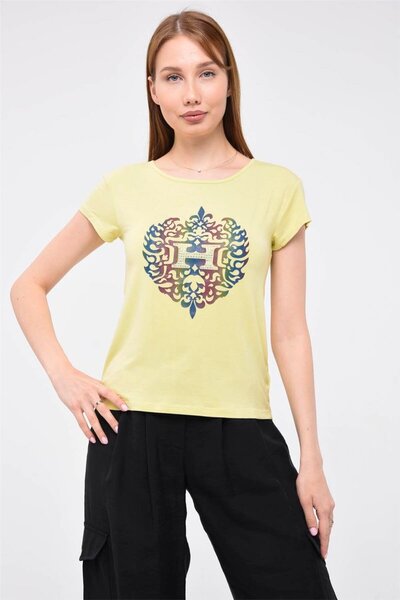 HomeStore H Baskılı Tshirt