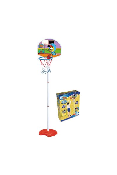 FABBA TOYS Kral Şakir Büyük Ayaklı Basketbol Potası Ev Bahçe İçin Eğlenceli Set