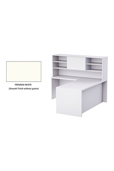 Mahmayi Premium White ED-LPW Executive Desk