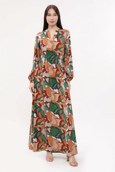 HomeStore Kleid mit Achatmuster