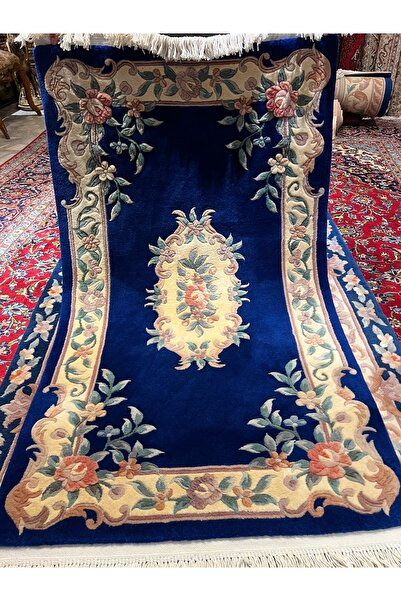 RD RAMAZAN DAĞ EL HALI SANATI El Dokuma Kabartmalı Çin Halısıdır 160x90.