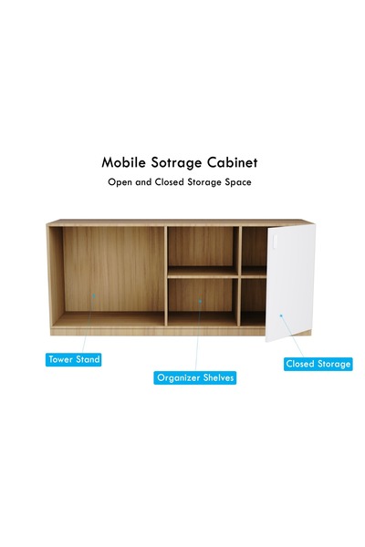 Mahmayi Coco Bolo-Premium White ED4-LSCBW Executive Desk 180 cm