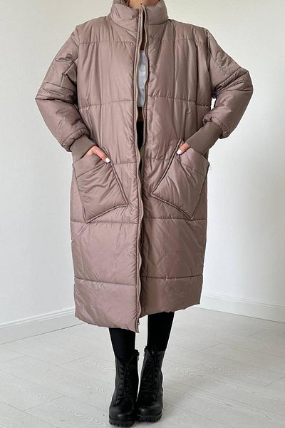 Elbee Fashion Woman Надуваемо палто