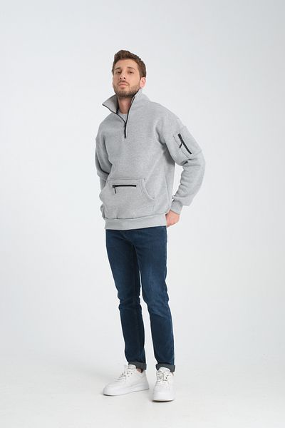 Store ΜΑΥΡΟ UNISEX OVERSIZE ΒΑΜΒΑΚΙ ΕΣΩΤΕΡΙΚΟ FLEECE ΚΟΥΖΙΝΑΚΙ ΚΑΓΚΟΥΡΟ ΚΟΥΖΙΝΑΚΙ ΜΕ 3 ΤΣΕΠΕΣ