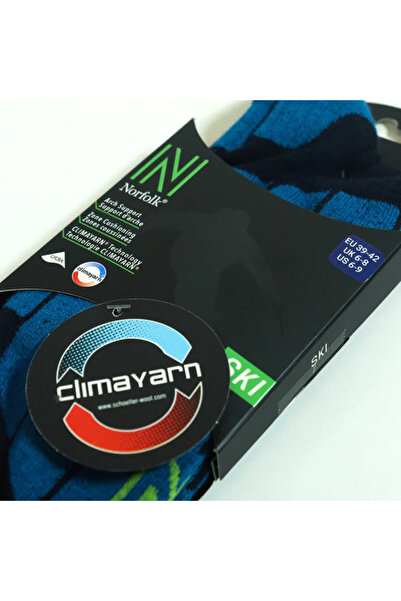 NORFOLK Aspen Kids Термошкарпетки для лиж та сноуборду для дітей, сині